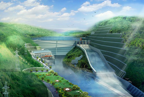 漳县老挝南塔河1号水电站项目
